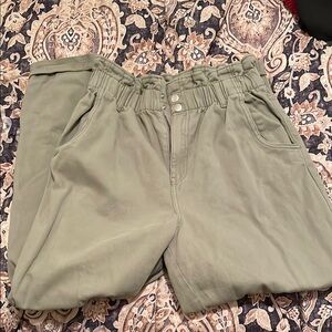 Stylish Olive Green Pants, donating soon